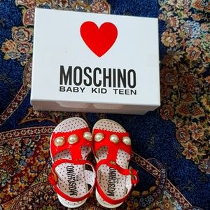 Moschino baby shoes